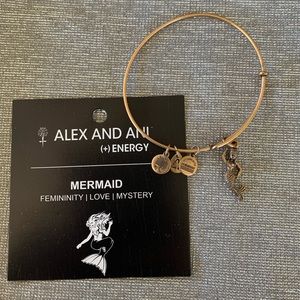 Alex and Ani Mermaid Gold bracelet
